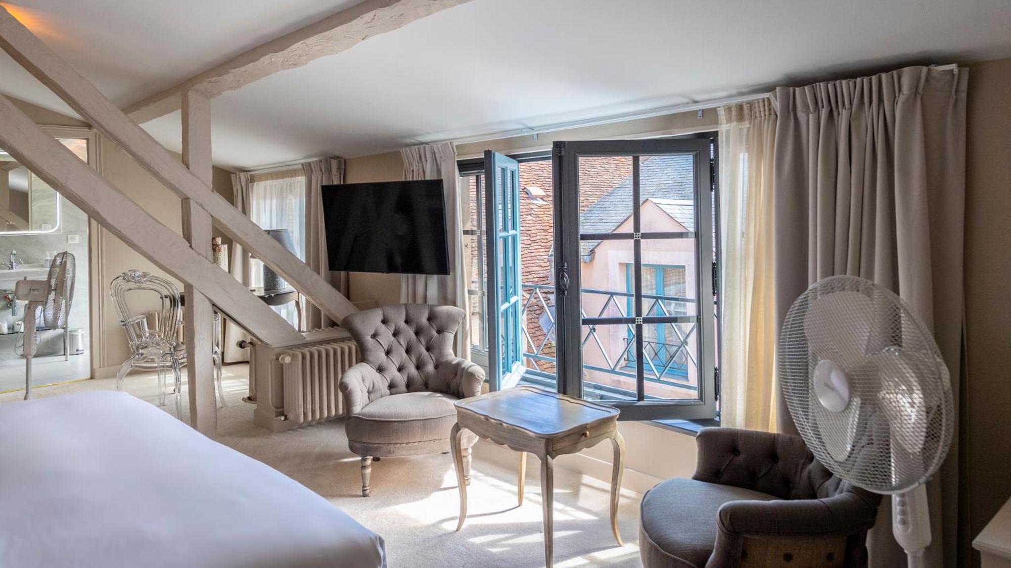 Hotel De La Poste 아발론 외부 사진